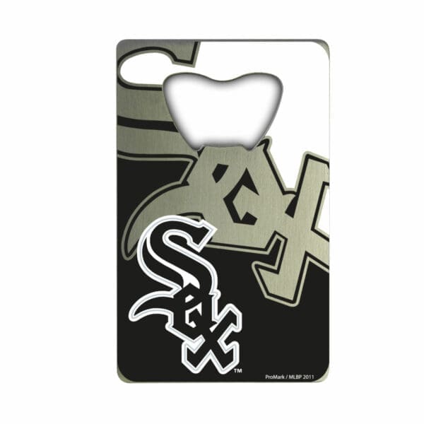 Chicago White Sox Credit Card Style Bottle Opener 2 x 3.25 1